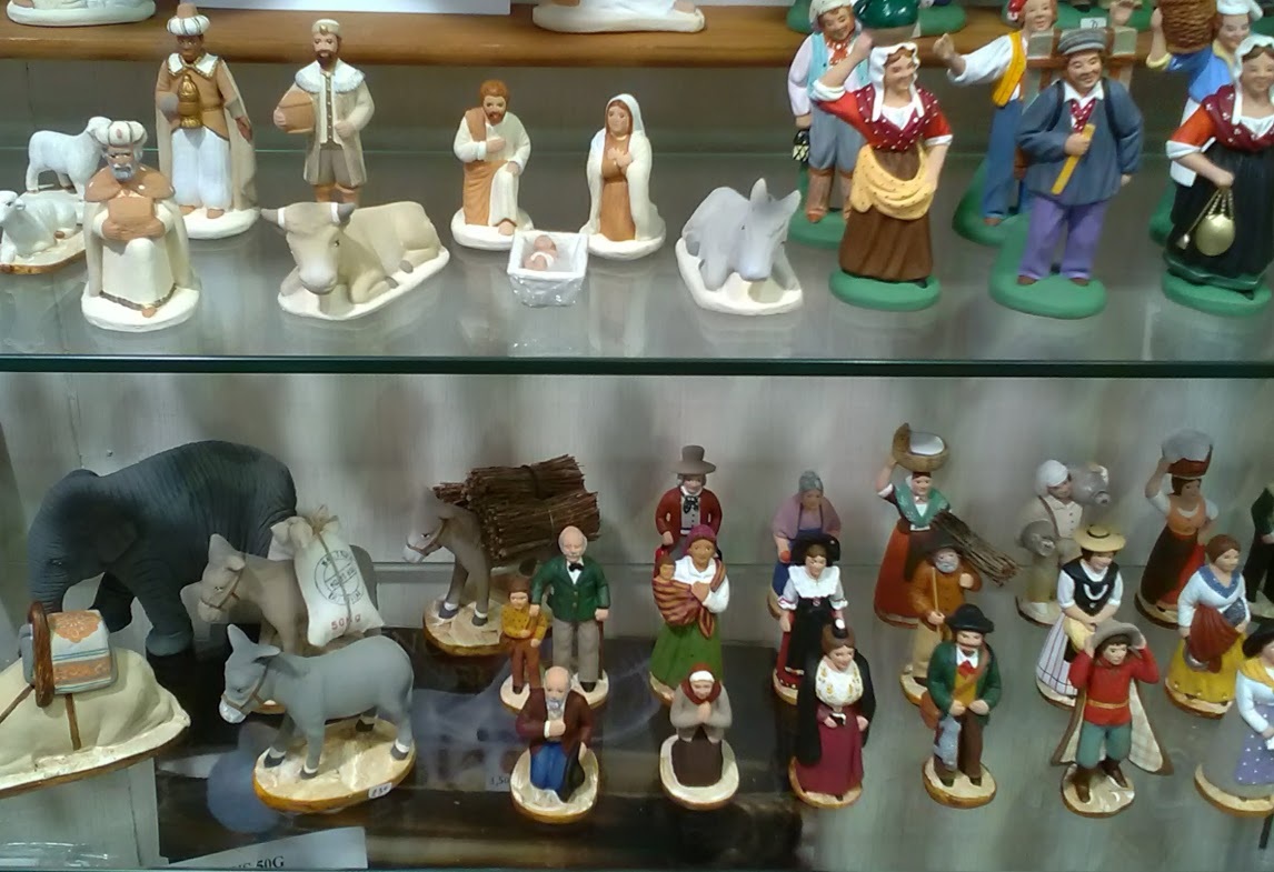 Santons vitrine 1