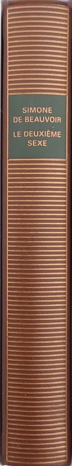Volume 634 de Simone de Beauvoir dans la Bibliothèque de la Pléiade