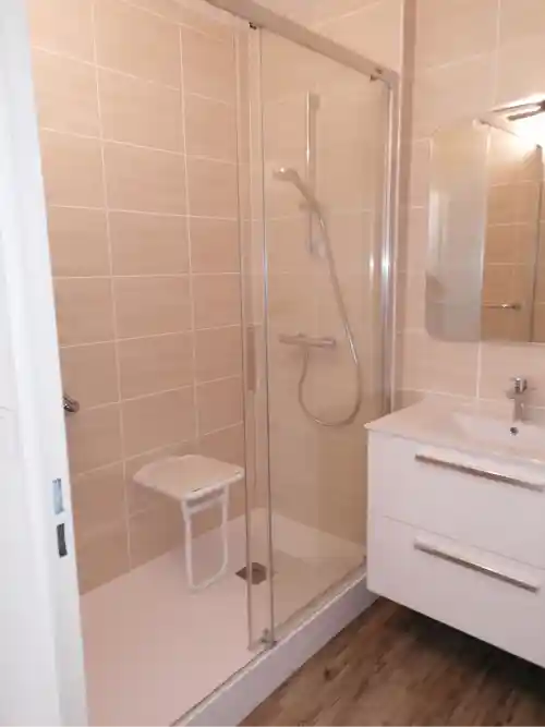 rénovation d'une salle de bain complète à Rezé