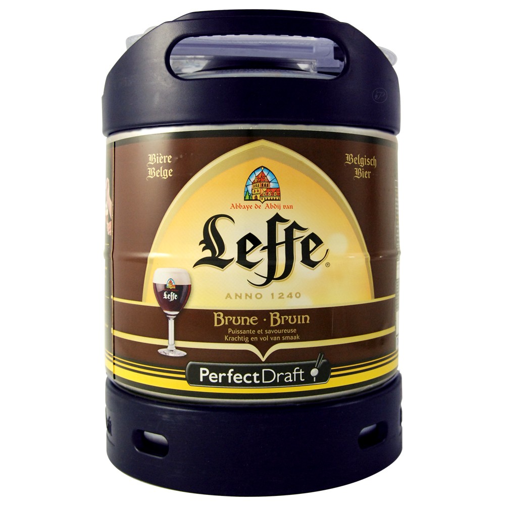 Fût Leffe Brune 6 l : 30.60€
Soit 5.10€/litre