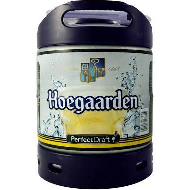 fût Hoegaarden 6l : 27.00€
Soit 4.50€/litre