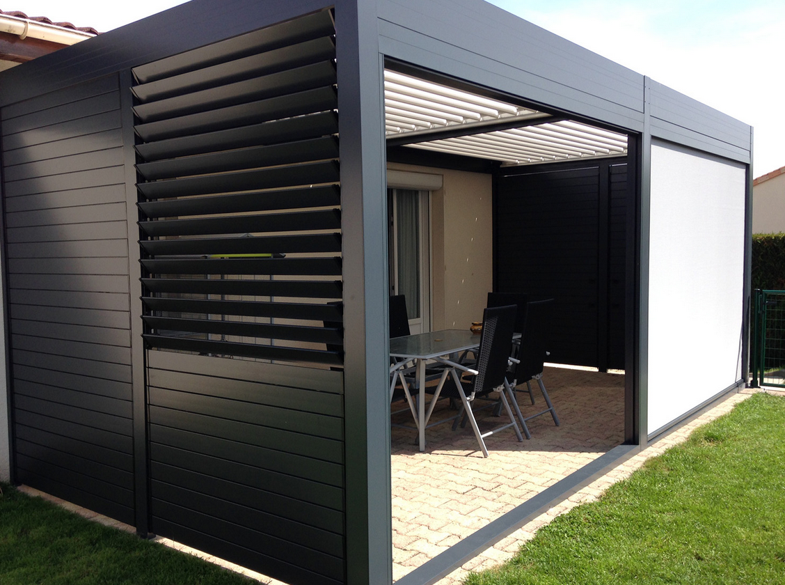 Photo pergola bioclimatique presentation produit