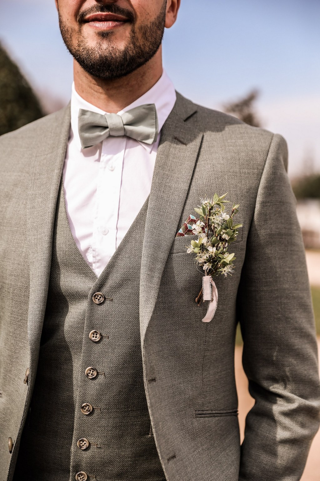 boutonniere marie eco responsable