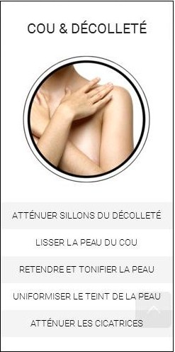 Cou decollete