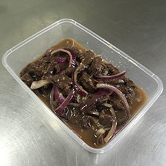 Boeuf aux oignons