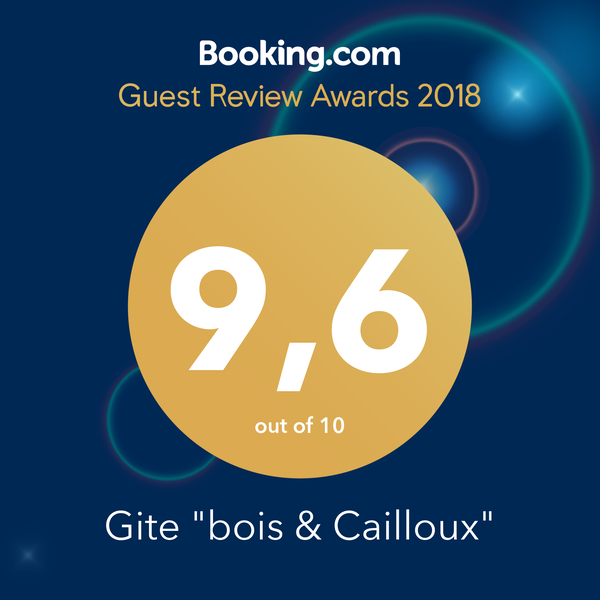 Note Booking Gîtes canal du midi 9,6 sur 10