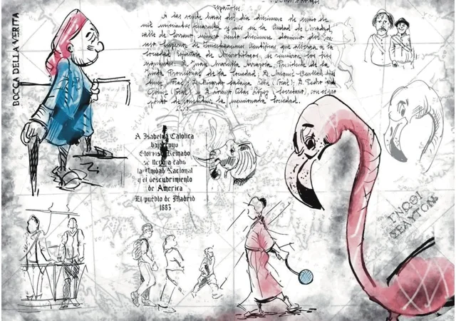 carnet de note, croquis sur le jeu d'échecs