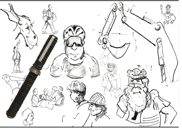 Carnet de croquis frederic pierrat