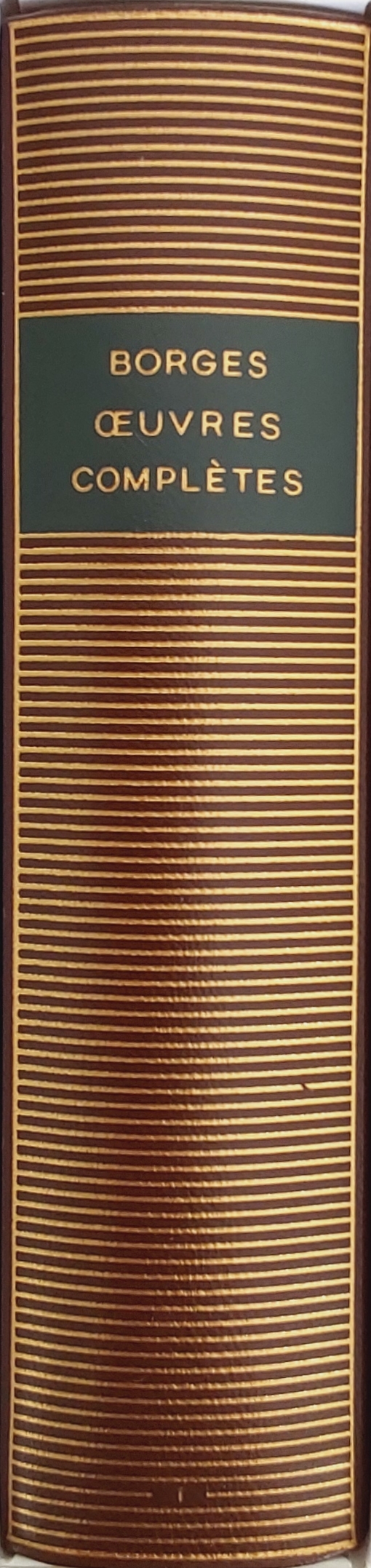 Volume 590 de Blaise Cendrars dans la Bibliothèque de la Pléiade.
