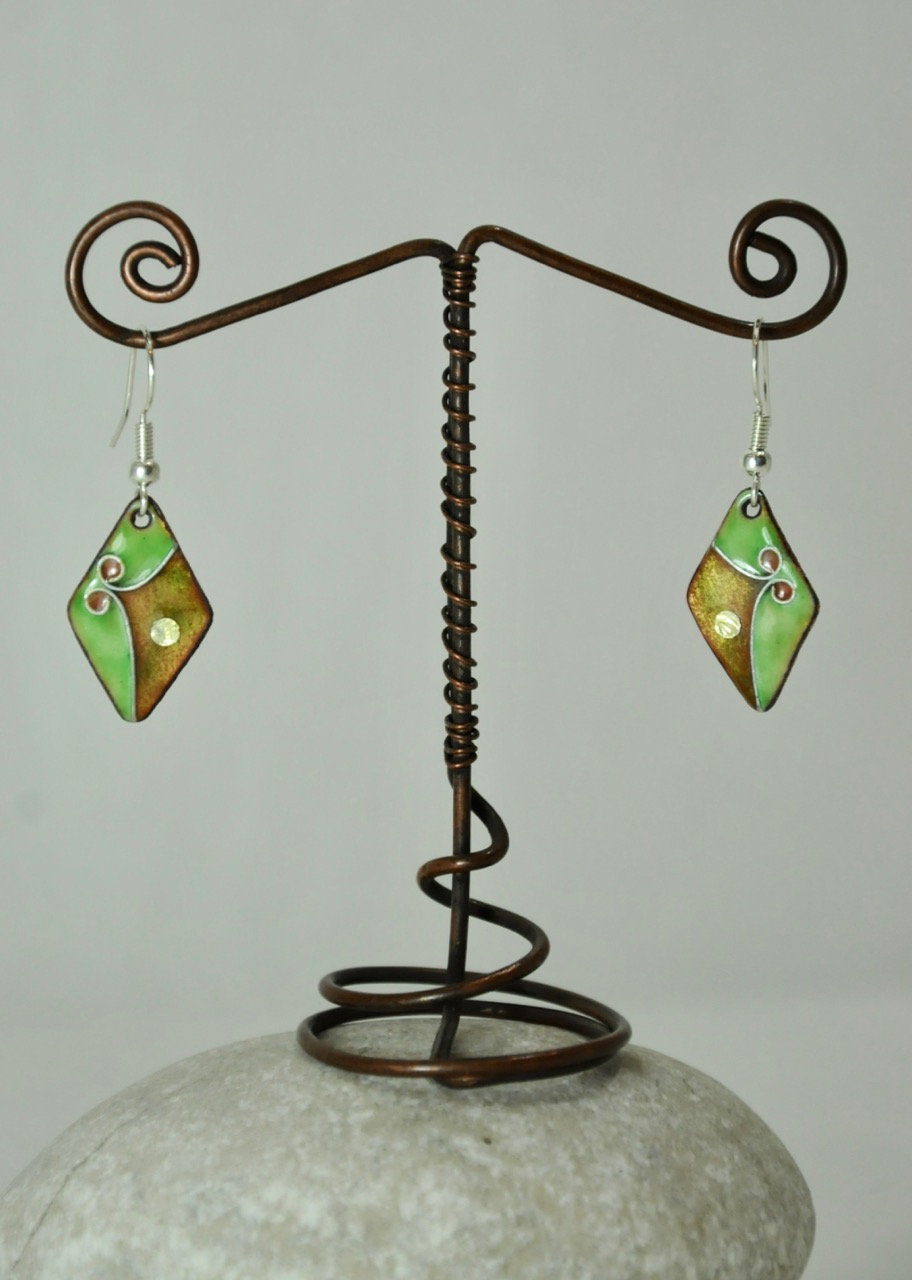 Boucles-losanges-verte
