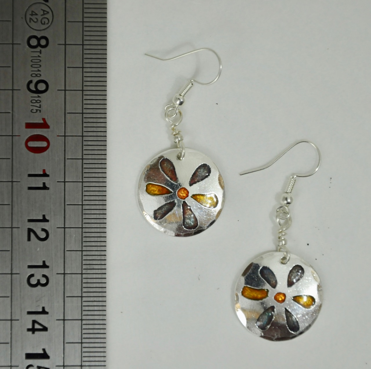 Boucles-me-tal-ronde-bleu-2