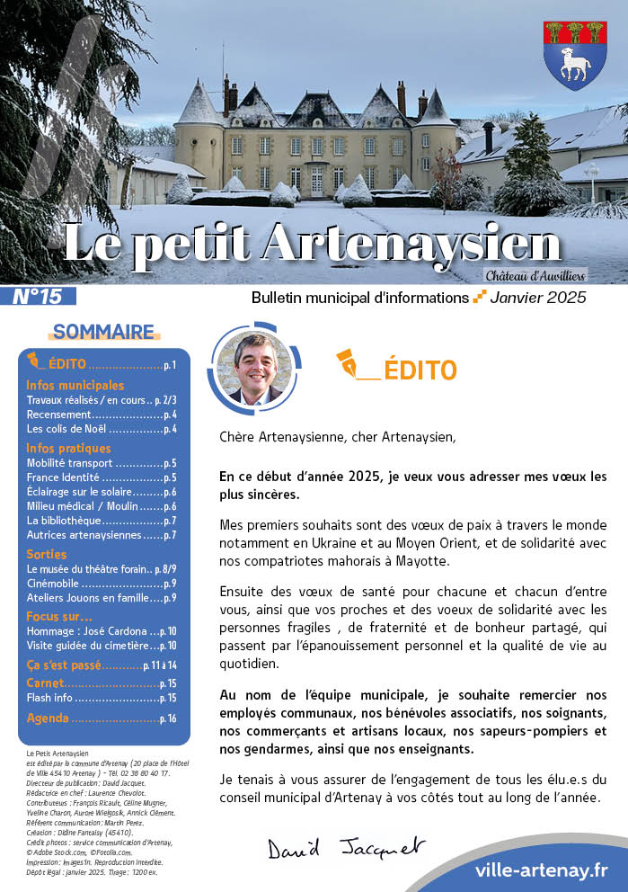 Le petit artenaysien n 15 version numerique
