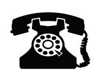 Illustration d ic ne de vieux telephone 47244081