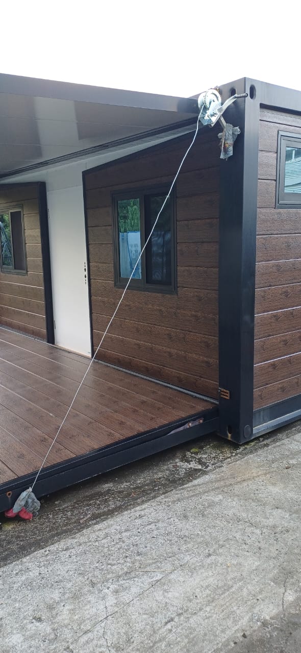 Demontage bungalow concteneur martinique decembre 2024 27