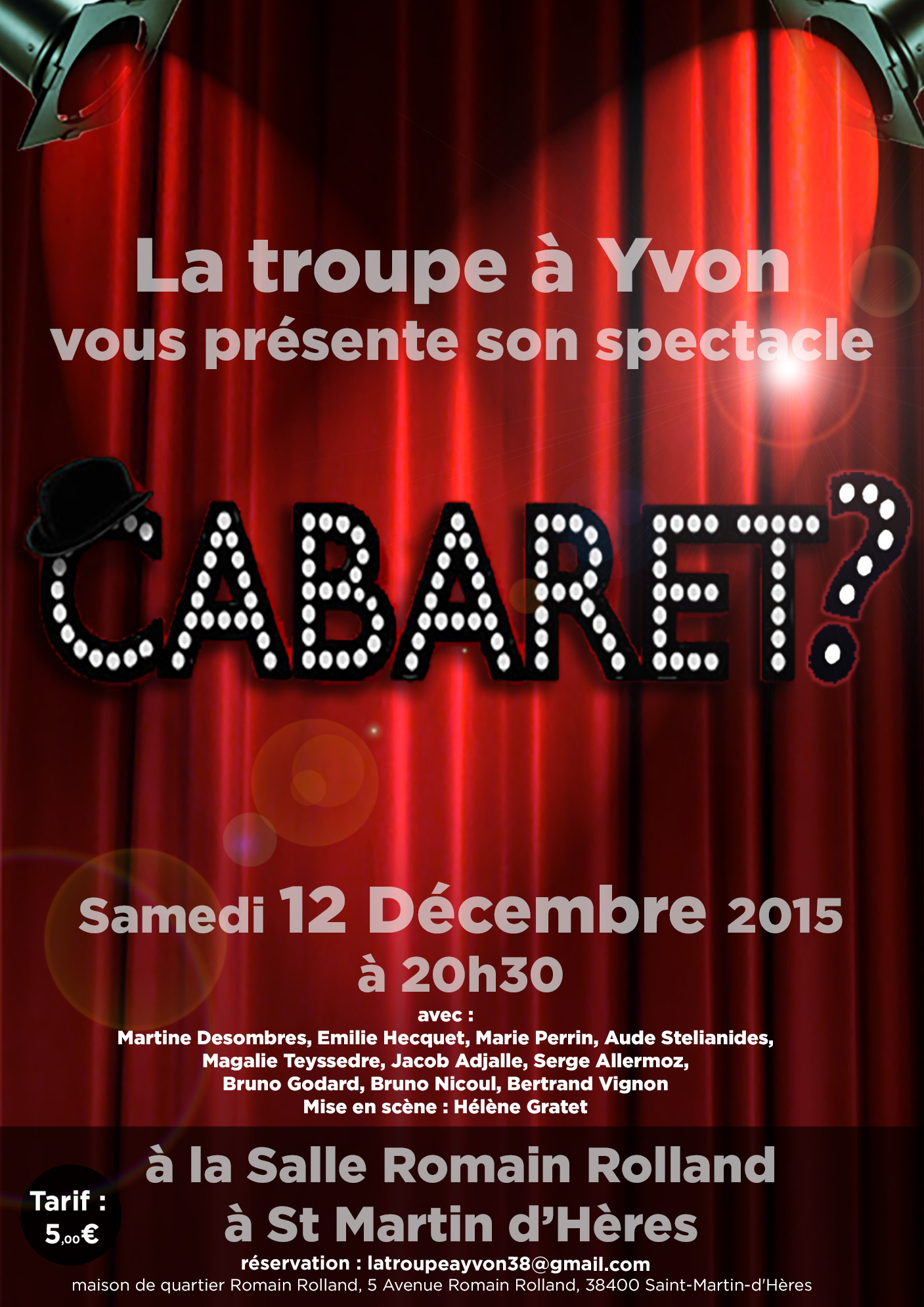 Cabaret rideau2 affiche aplatie 2