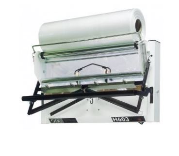 EMBALLEUSE DE VÊTEMENTS SUR CINTRE MURALE MANUELLE - H 603 M