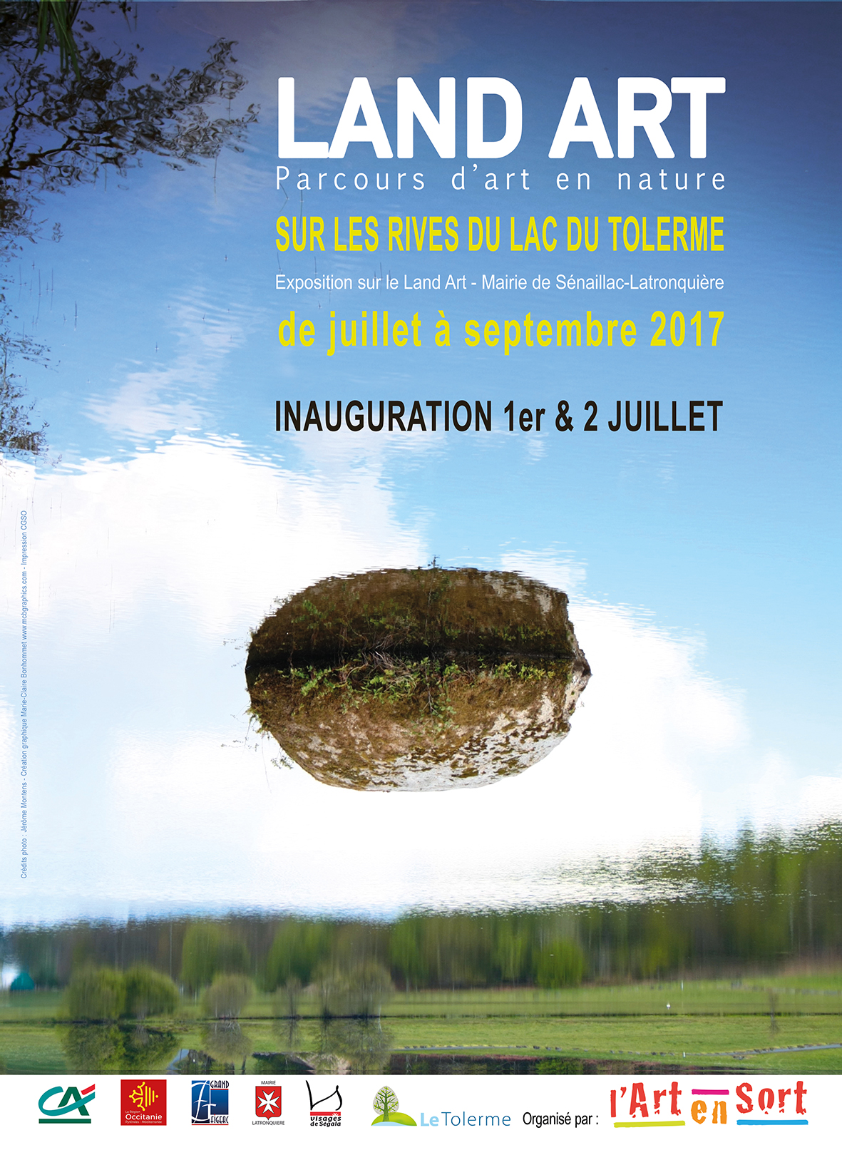 Affiche land art