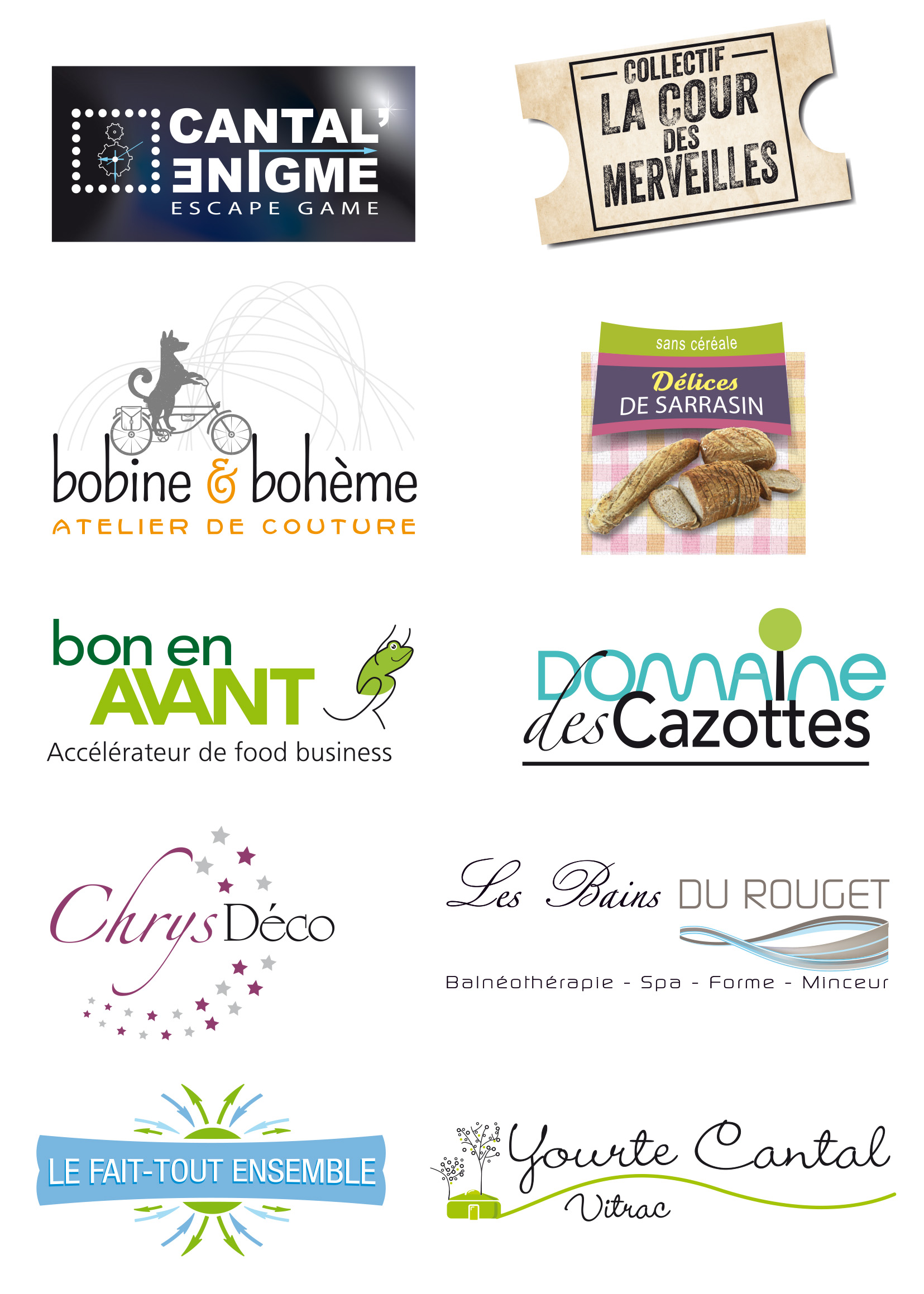Planche logos