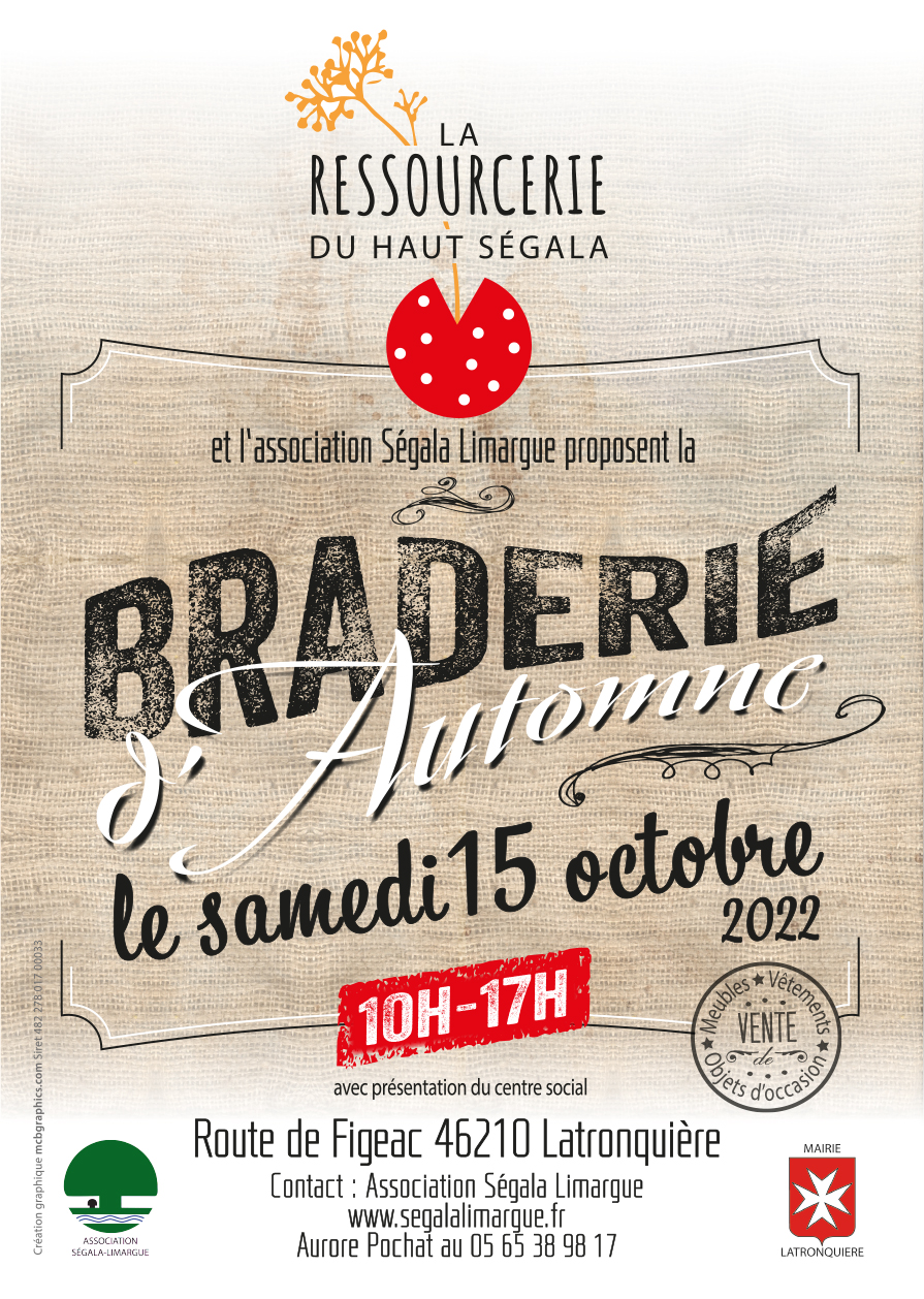 Flyer braderie a5