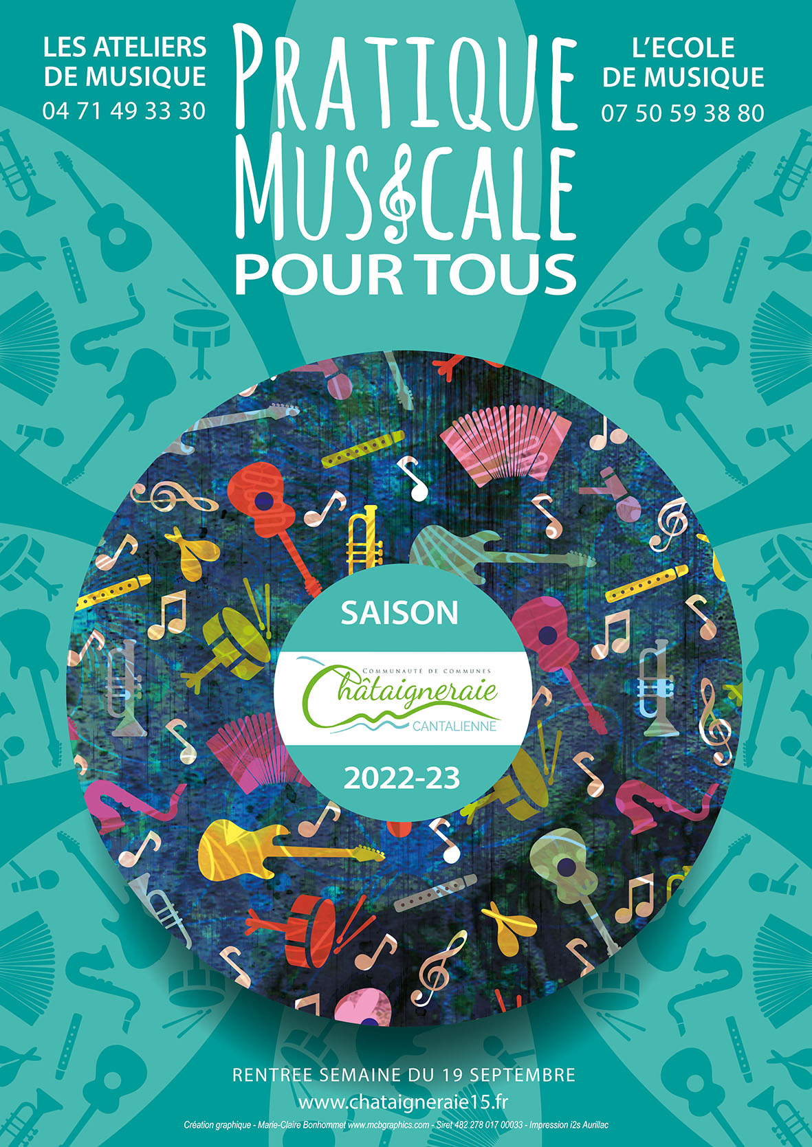 Musique comcom affiche web