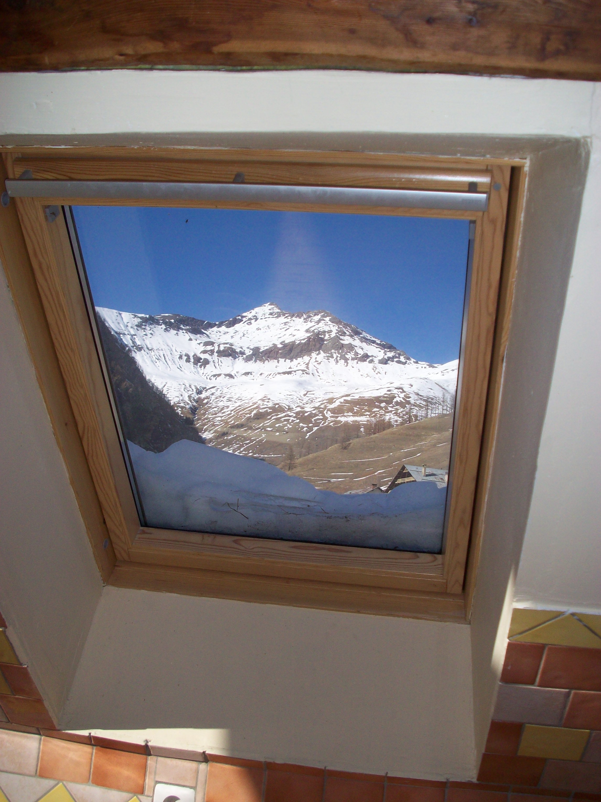 Velux vue sur le bric froid