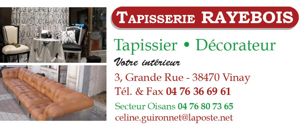 Tapisserie rayebois