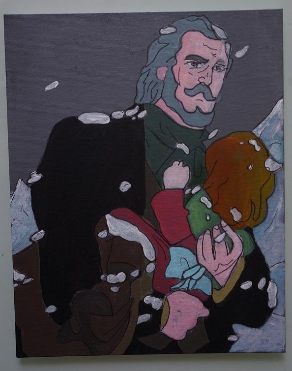 Tableau les miserables 24 x 30 cm