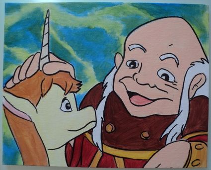 Tableau 24 x 30 cm selon le sourire du dragon fait maison sur carton toile