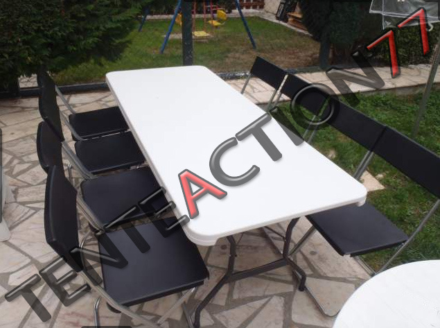 Tables chaises