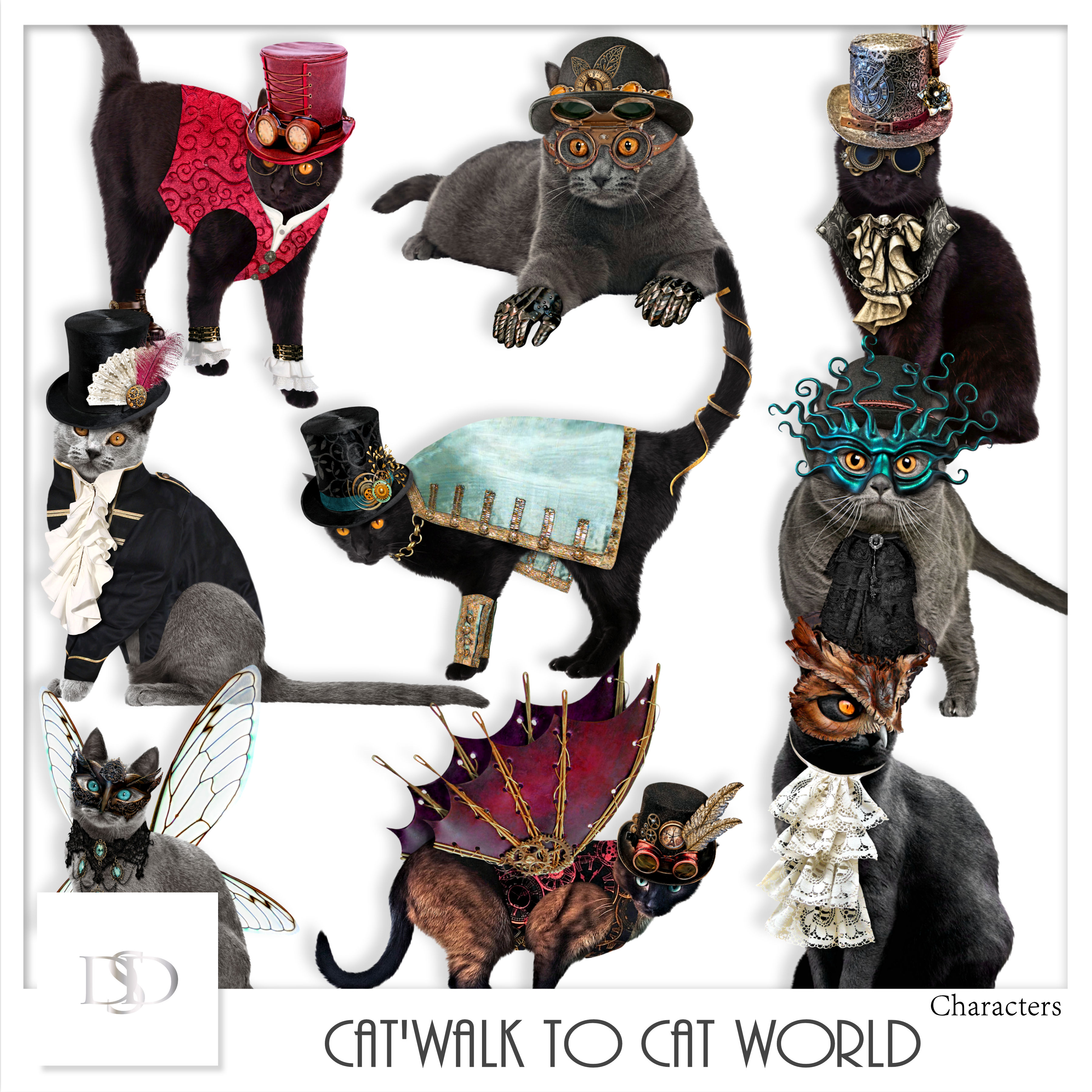 Dsd catwalktocatworld characters