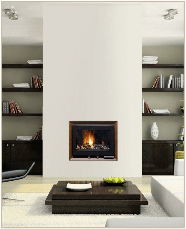 Cheminee design habillage moderne pau 64