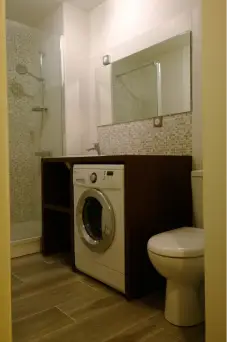 rénovation du sol au plafond d'une salle de bain à Vertou