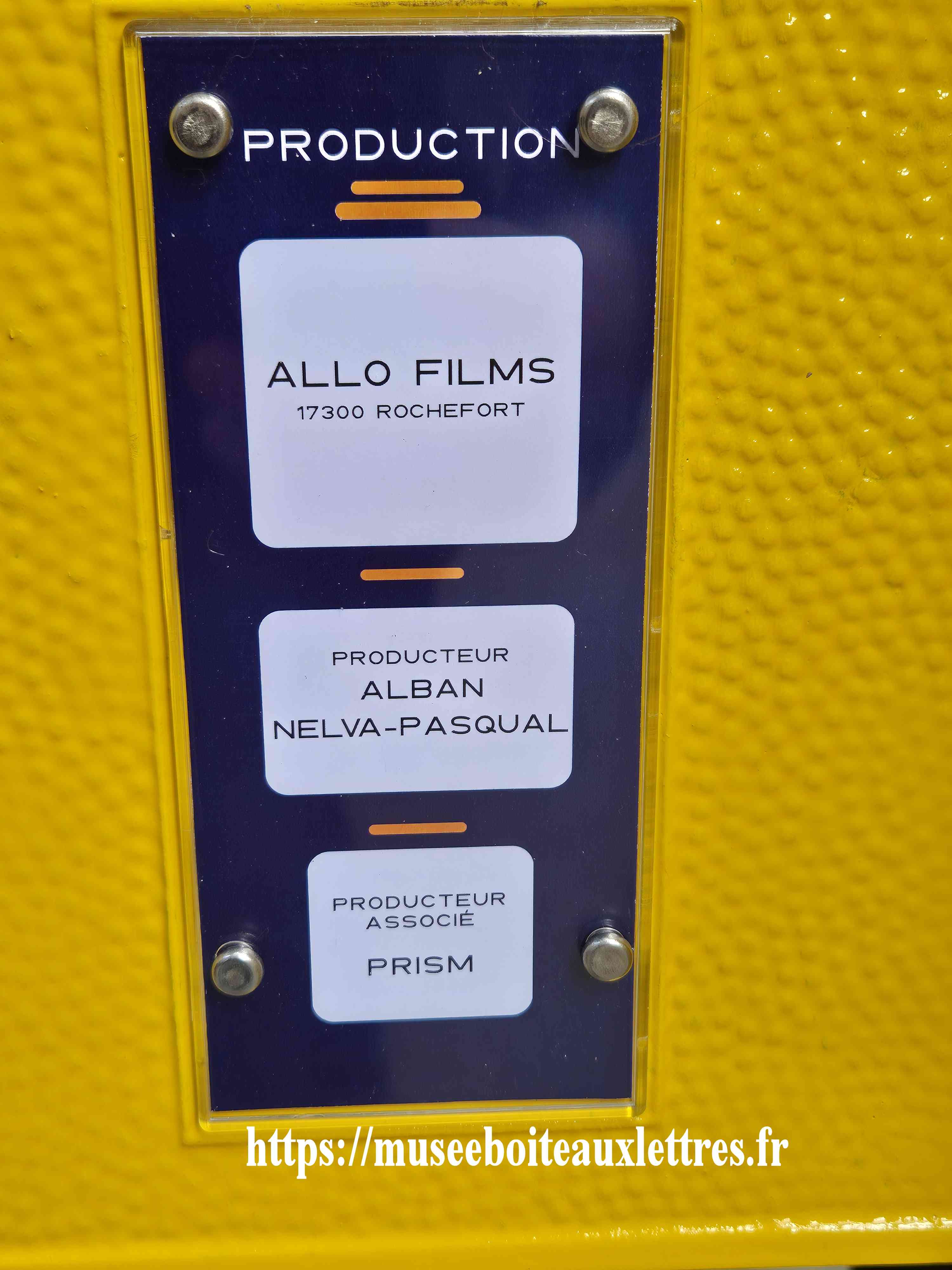 film PTT boite à lettres