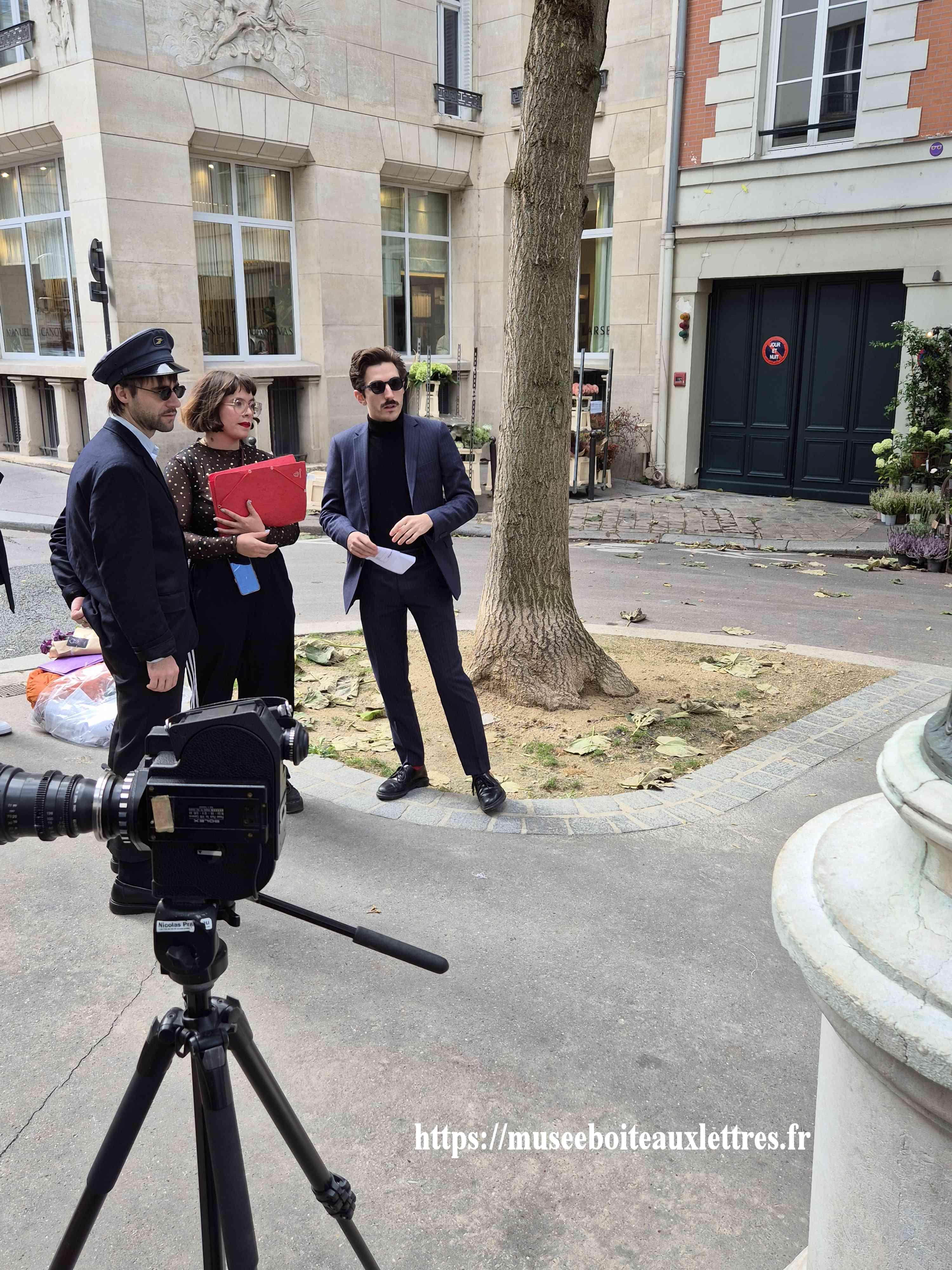 tournage film boite aux lettres ptt