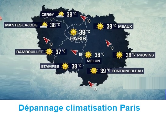 Forte hausse des temperatures : besoin d'un dépannage clim?