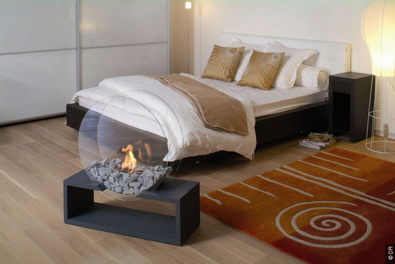 Cheminée bioéthanol Julius d' ALFRA Feuer 
Cheminée à poser, Prix : 1344 € TTC