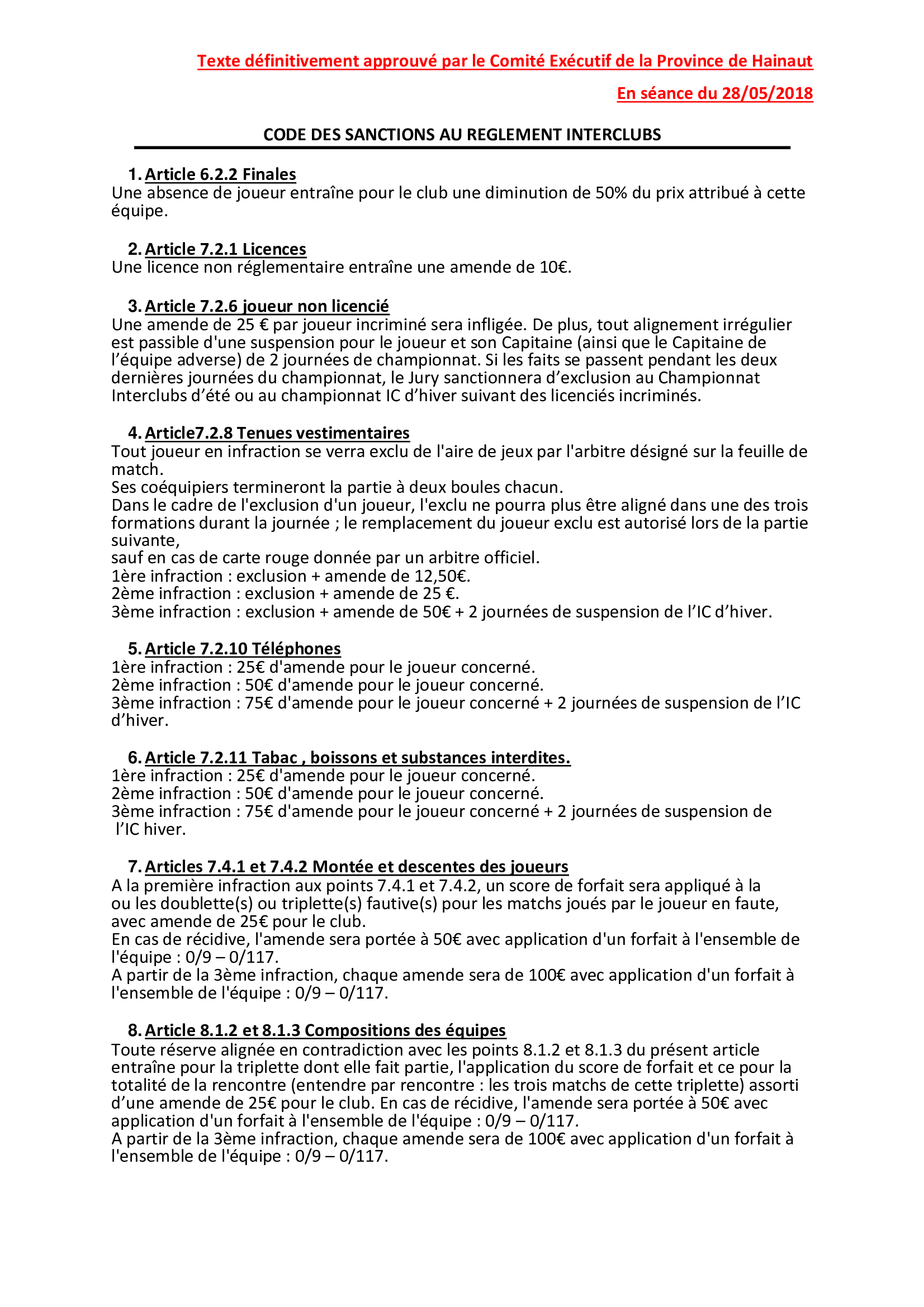 Code des sanctions 1