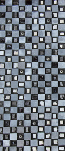 mosaic - mosaïques - damier - fresque - miel - noir - grès - perles - afrique - vuitton - vintage - effet optique- ora mosaïques