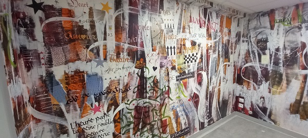 Deco murale salle campus