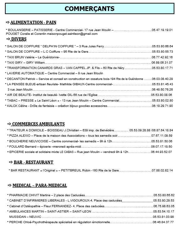 Commercants