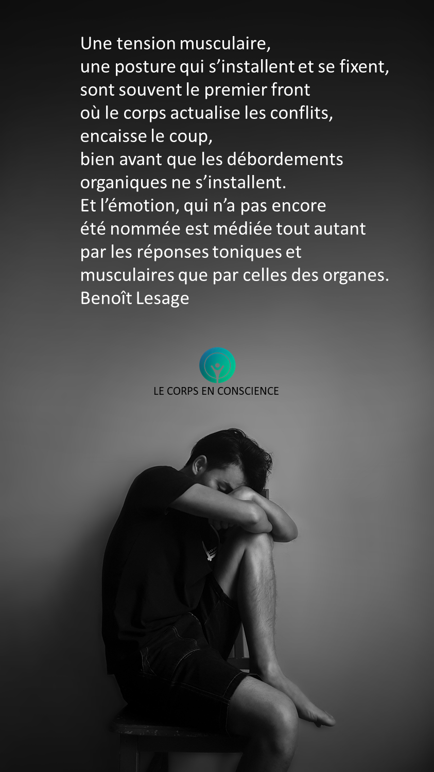 Tensions musculaires...