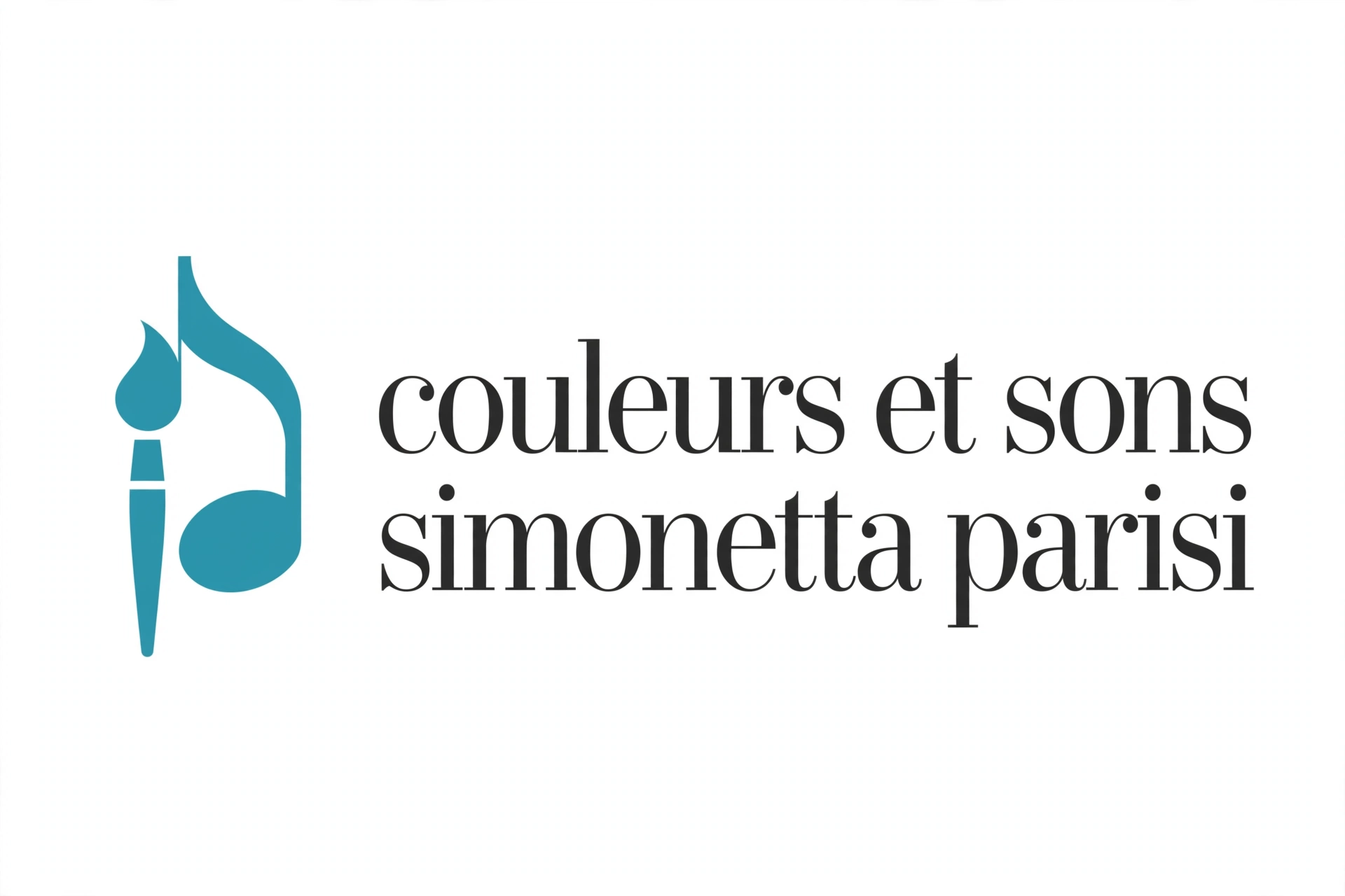 Logo couleurs et sons simonetta par