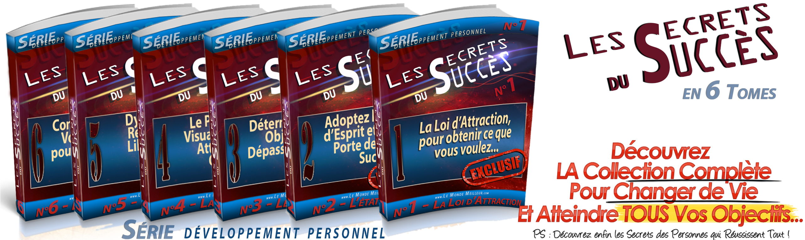 Pack des 6 tomes