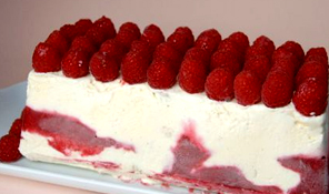 Semifreddo framboise