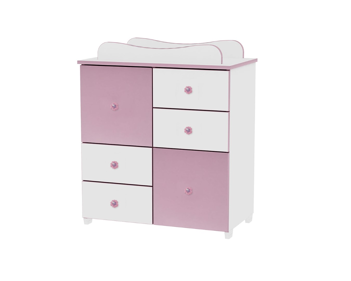 4cupboard b white pink new large 