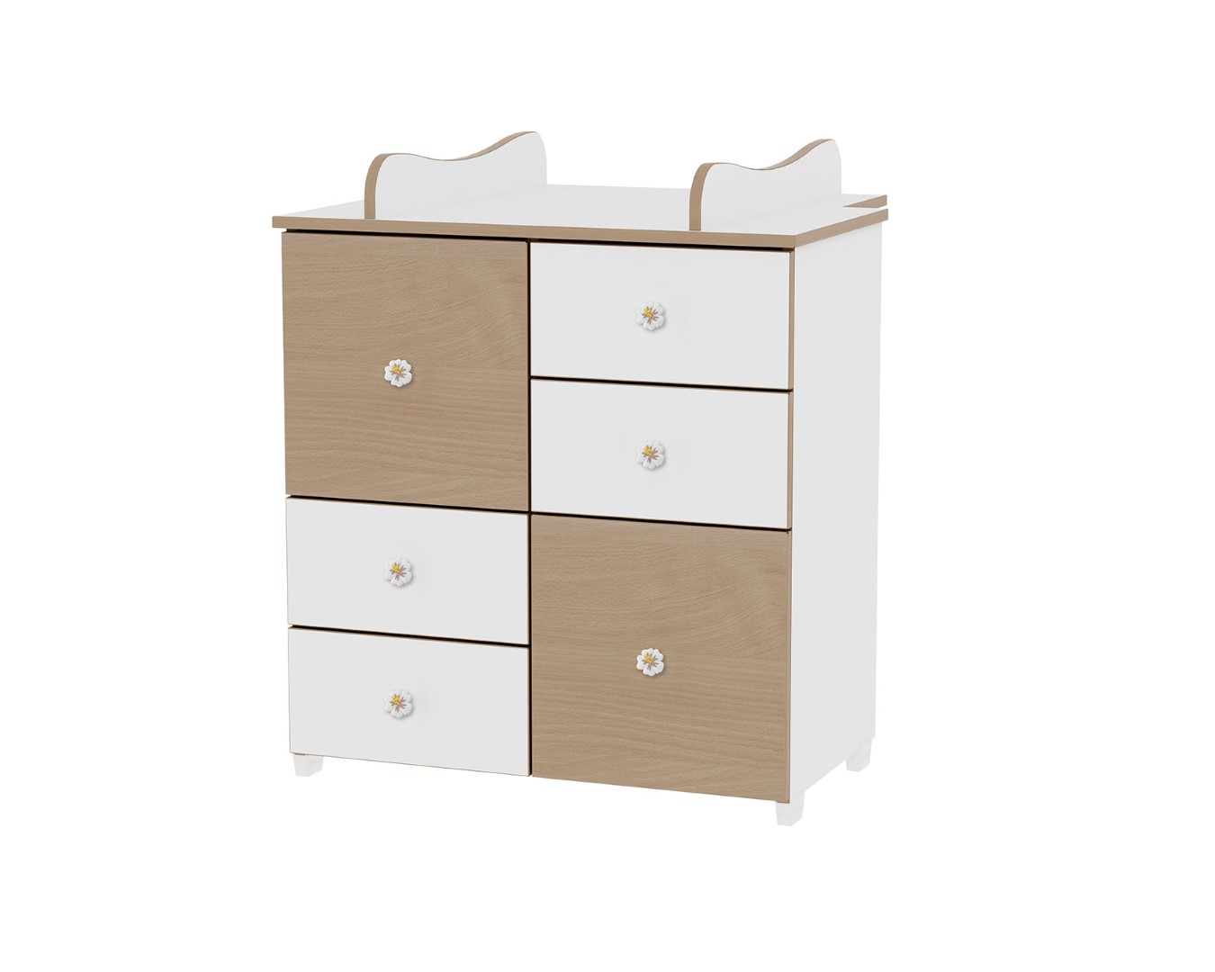 7cupboard white beech large 