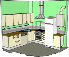 Conception de cuisine équipée 3D