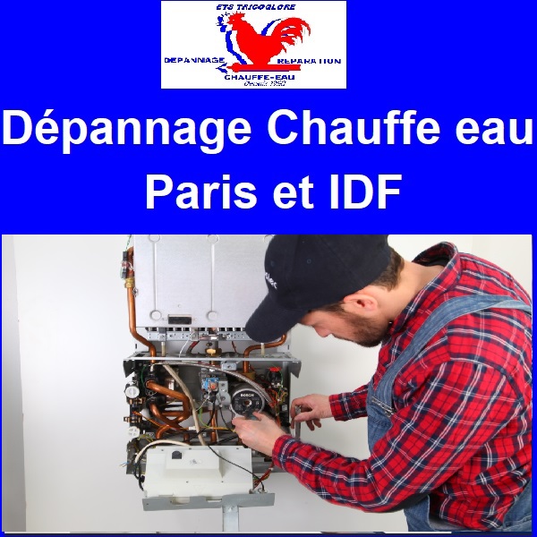 dépannage chauffe-eau paris et ile de france