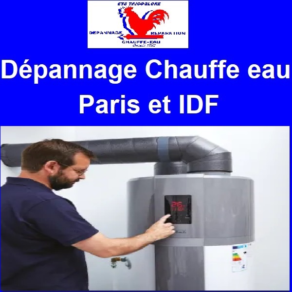 Dépannage chauffe-eau Paris