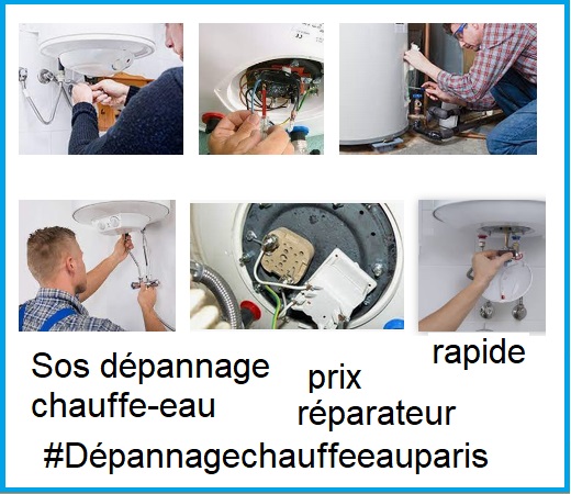 #dépannagechauffeeauparis